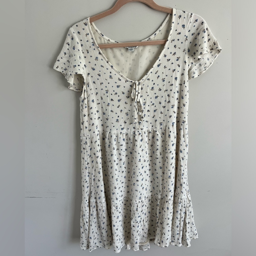 White Floral Dress